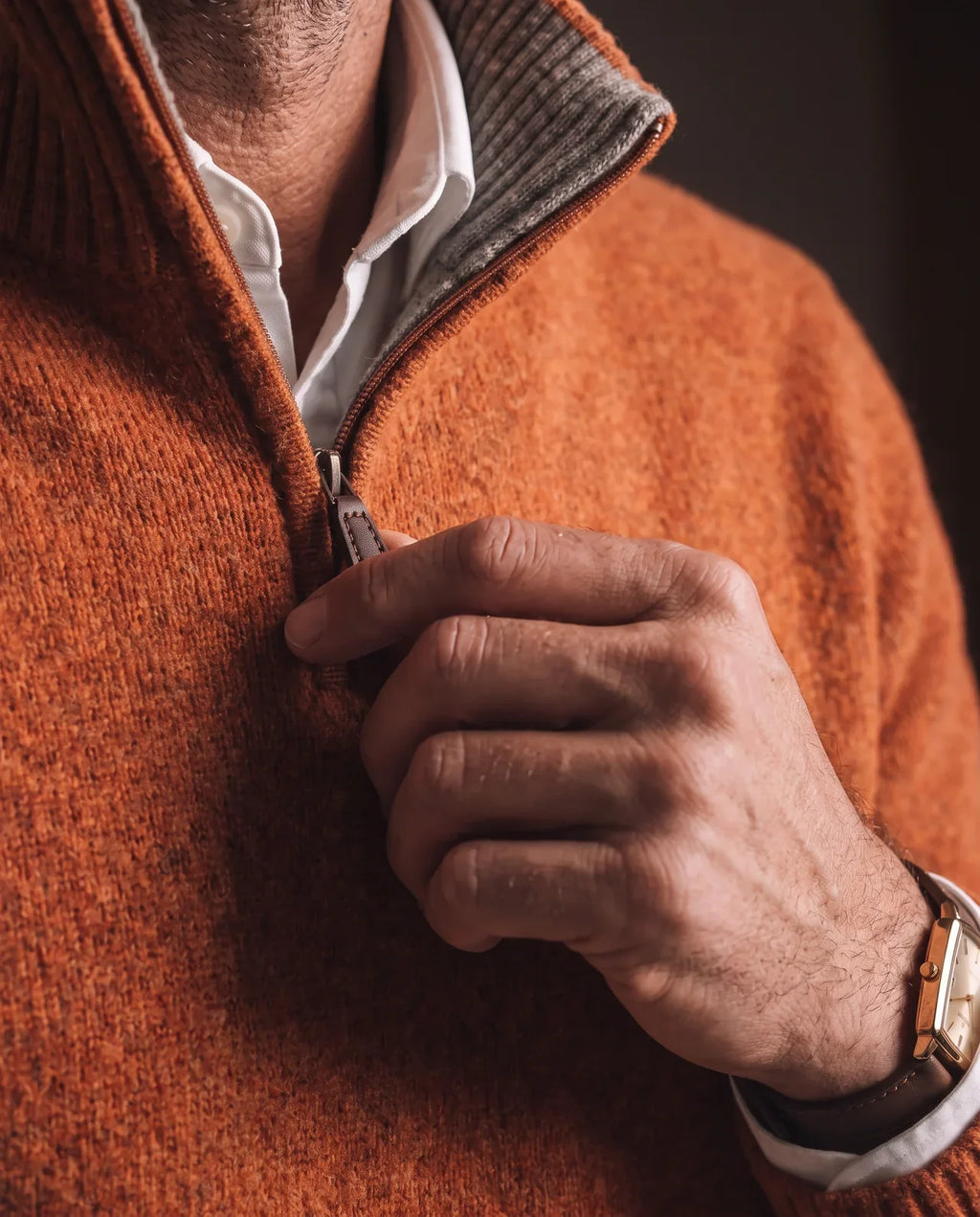 Pull camionneur Vallery Terracotta — Diane