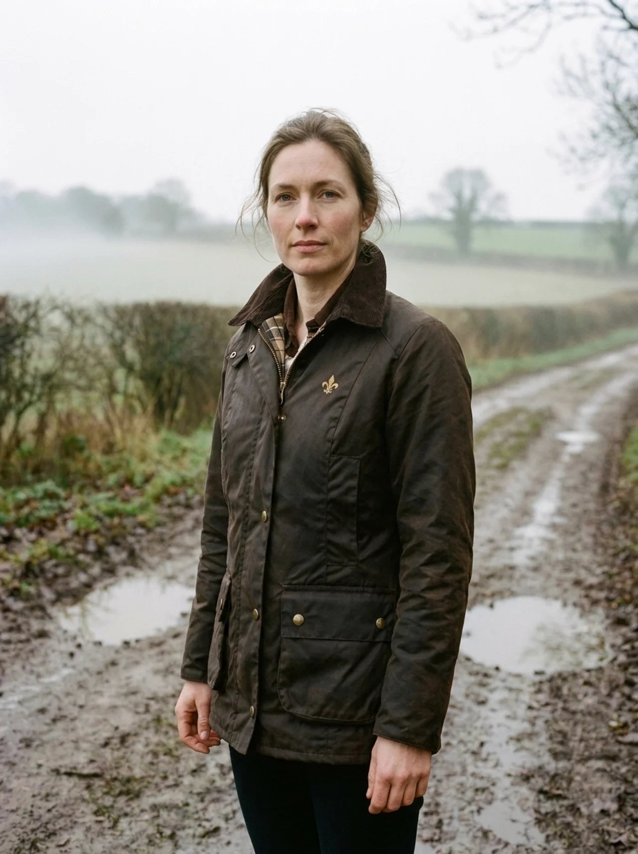 Veste huilée matelassée Sully