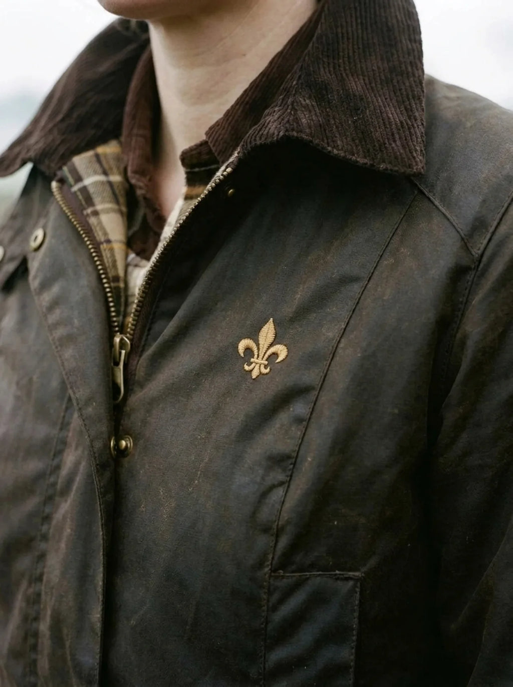 Veste huilée matelassée Sully